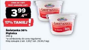Śmietanka 36% Piątnica do deserów
