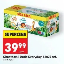 Chusteczki Dada Everyday, 14x72 szt.
