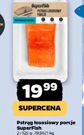 Pstrąg łososiowy porcje SuperFish