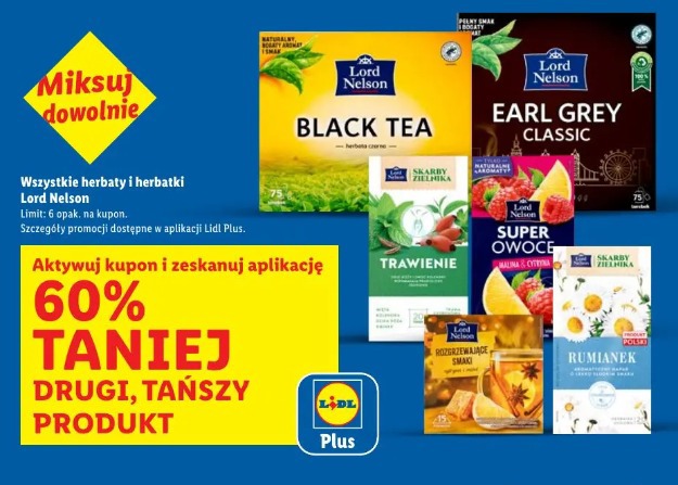 Wszystkie herbaty i herbatki Lord Nelson