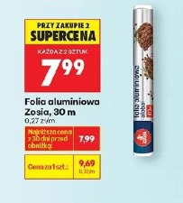 Folia aluminiowa Zosia