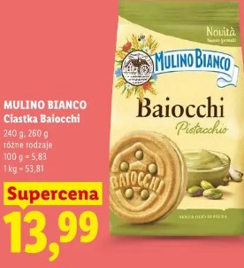 Mulino Bianco Ciastka Baiocchi