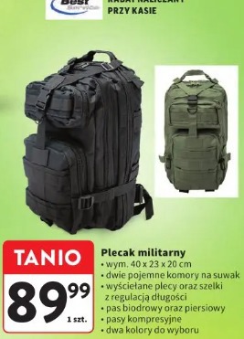 Plecak militarny