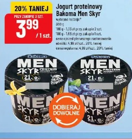 Jogurt proteinowy Bakoma Men Skyr