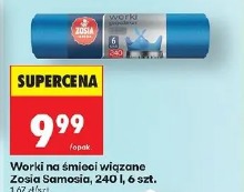 Zosia Samosia worki na śmieci wiązane