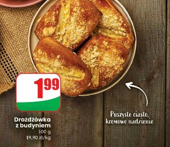 Drożdżówka z budyniem