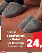 Kapcie z nadrukiem dla Babci lub Dziadka
