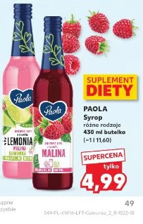 Paola Syrop różne rodzaje