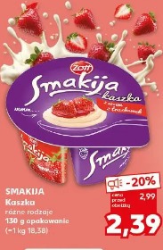 Smakija Kaszka różne rodzaje