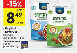 Ksylitol Erytrol Krüger