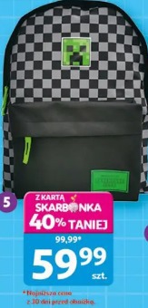 Plecak 1-komorowy Minecraft