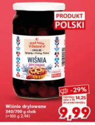 Wiśnie drylowane Stąd Takie Dobre