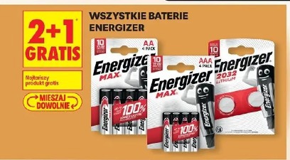 Wszystkie baterie Energizer