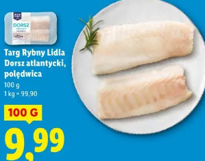 Targ Rybny Lidla Dorsz atlantycki, polędwica