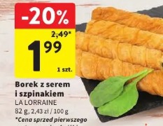 Borek z serem i szpinakiem La Lorraine