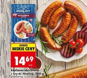 Kiełbasa Morlińska z szynki Morliny