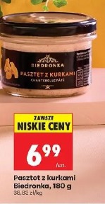 Pasztet z kurkami Biedronka