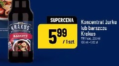 Koncentrat żurku lub barszczu Krakus