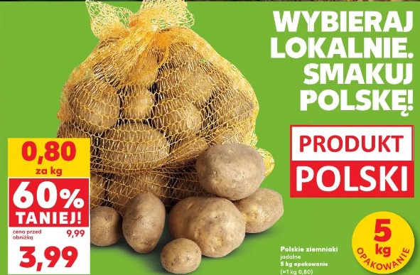 Polskie ziemniaki jadalne