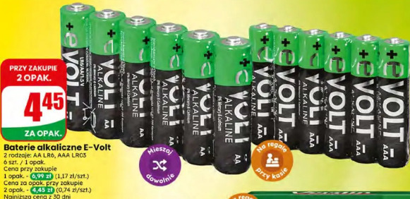 E-Volt baterie alkaliczne