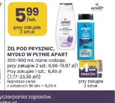 Żel pod prysznic, mydło w płynie Apart