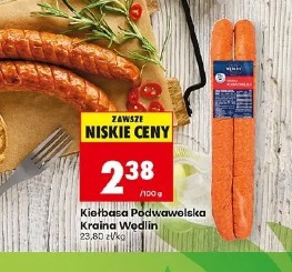 Kiełbasa Podwawelska Kraina Wędlin