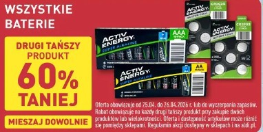 ACTIV ENERGY Wszystkie baterie