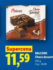 Balconi Choco dessert