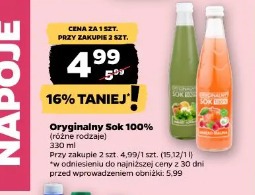 Oryginalny Sok 100%
