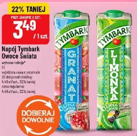 Napój Tymbark Owoce Świata