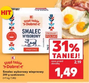 Stąd takie Dobre! Smalec wyborowy wieprzowy