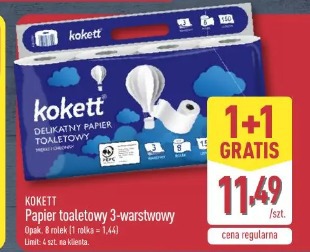 Kokett Papier toaletowy 3-warstwowy