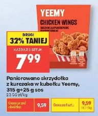 Panierowane skrzydełka z kurczaka w kubku Yeemy