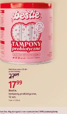 Bestie tampony probiotyczne