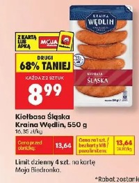 Kiełbasa Śląska Kraina Wędlin