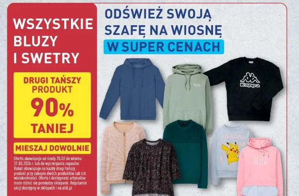 Wszystkie bluzy i swetry