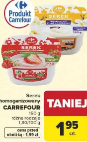 Serek homogenizowany Carrefour