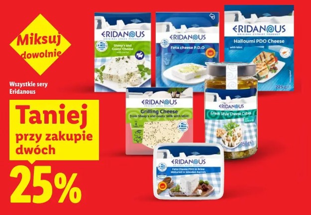 Wszystkie sery Eridanous
