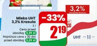 Mleko UHT 3,2% Krasula
