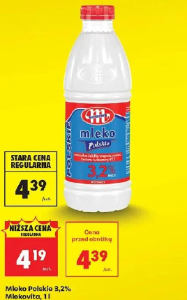 Mleko Polskie 3,2% Mlekovita