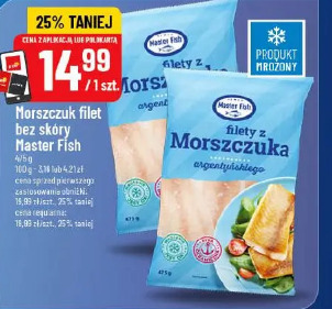Morszczuk filet bez skóry Master Fish