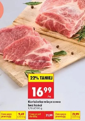 Karkówka wieprzowa bez kości