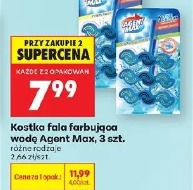 Kostka fala farbująca wodę Agent Max