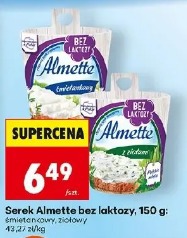Serek Almette bez laktozy