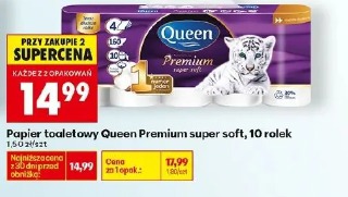 Papier toaletowy Queen Premium super soft