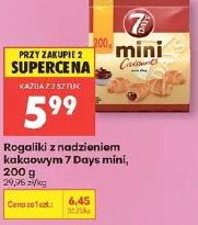 Rogaliki z nadzieniem kakaowym 7 Days mini