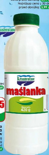 Maślanka naturalna Krasnystaw