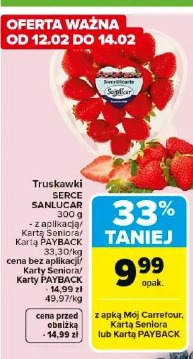 Truskawki SERCE SANLUCAR