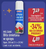 Milsani Bita śmietana w sprayu