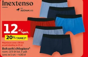 Bokserki chłopięce Inextenso